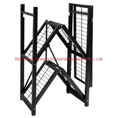 Iron Multipurpose DIY Folding Kitchen Rack