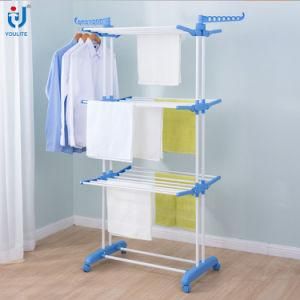 Movable Clothes Drying Towel Rack