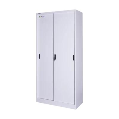 Modern Metal Sliding Door Book Shelf for Filing Cabinet
