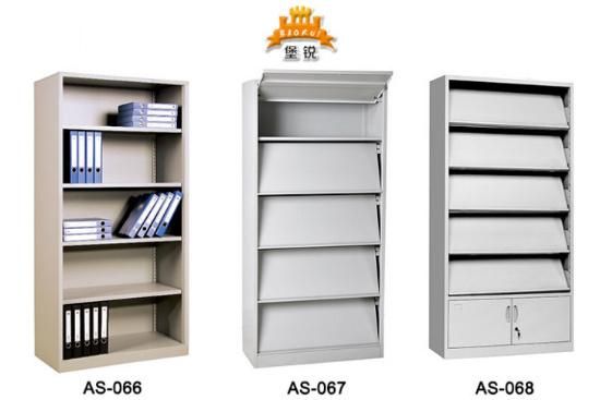 Knock Down School Storage Furniture Cabinet Bookshelf Metal Rack