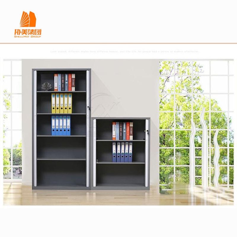 Adjustable Shelves Cupboard Glass Door Storage File Cabinet