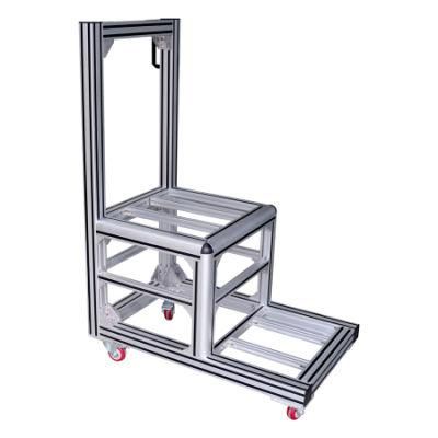 OEM Customized Alloy Anodized Aluminium Storage Rack