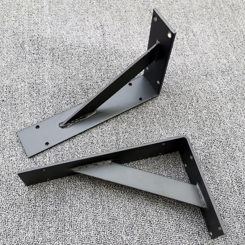 Single-Side Black Powder Coated Brackets for Concrete Casting of Single-Side Wall