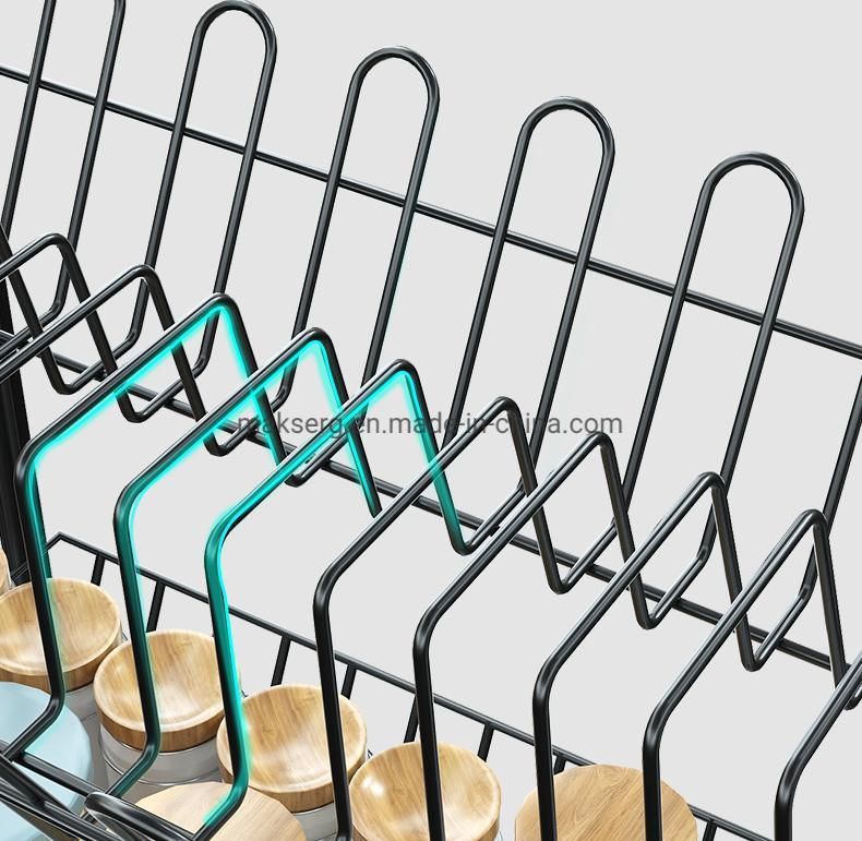 SS304 Dish Rack Multilayer Shelves