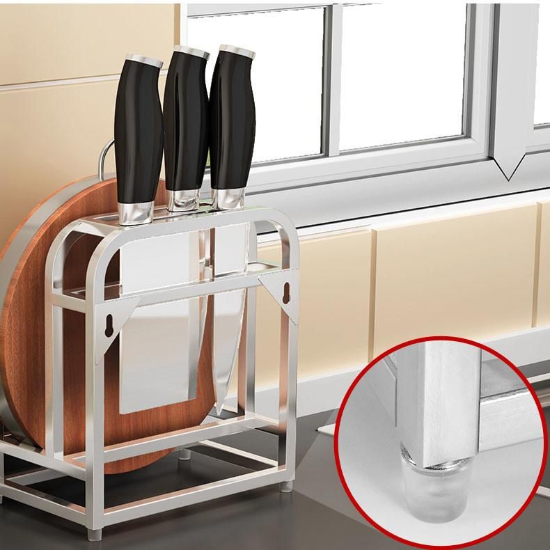 Punch-Free Kitchen Storage Rack Cutting Board Rack