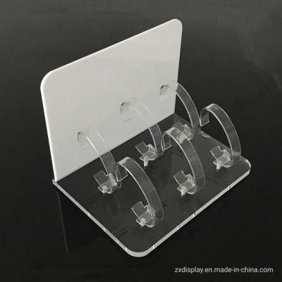 6 Units Acrylic Display Stand for Watch and Bangle Exhibition