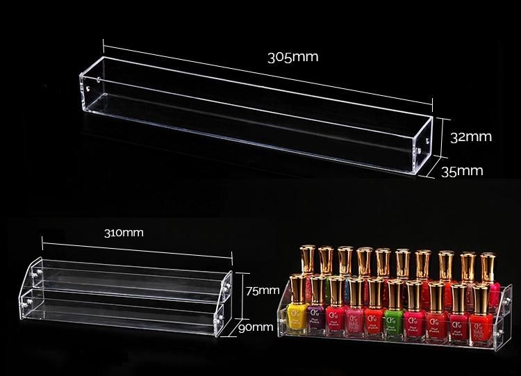 Acrylic Display Rack Clear Acrylic Rack for Cosmetic