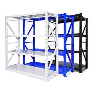 Manufacture Garage Shelving Industrial Rack 2-5 Adjustable Layers 100-500 Kgs Per Layer