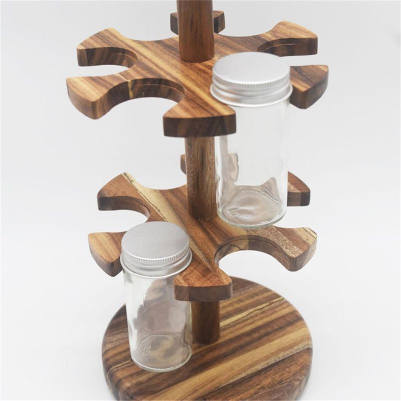 Holder Bottle Wooden Wine Display Rack Wine Holder Acacia Wood Bottle Wine Racks