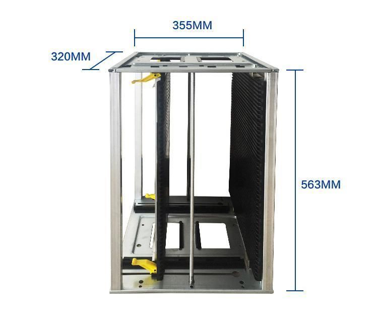 ESD PCB Storage Rack SMT Adjustable ESD Circulation Rack