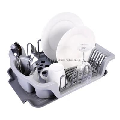 Injection Kitchen Shelf Storage Dish Plastic Kitchen Rack Container