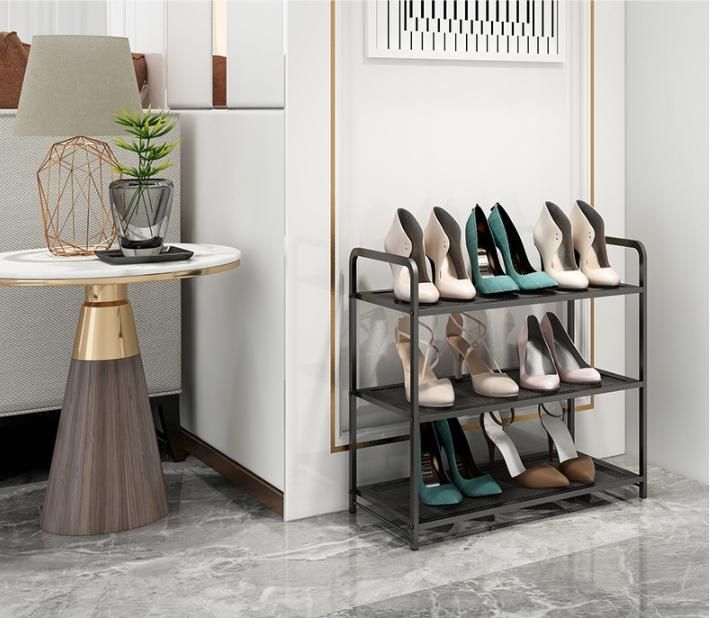 Shoe Shelf in The Bedroom at The Door of The Home, Good-Looking, Economical, Small-Sized Household Dormitory
