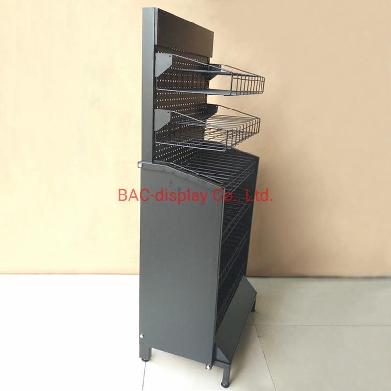 Precision Metal Hole Shelf Display Rack for Department Store Shop