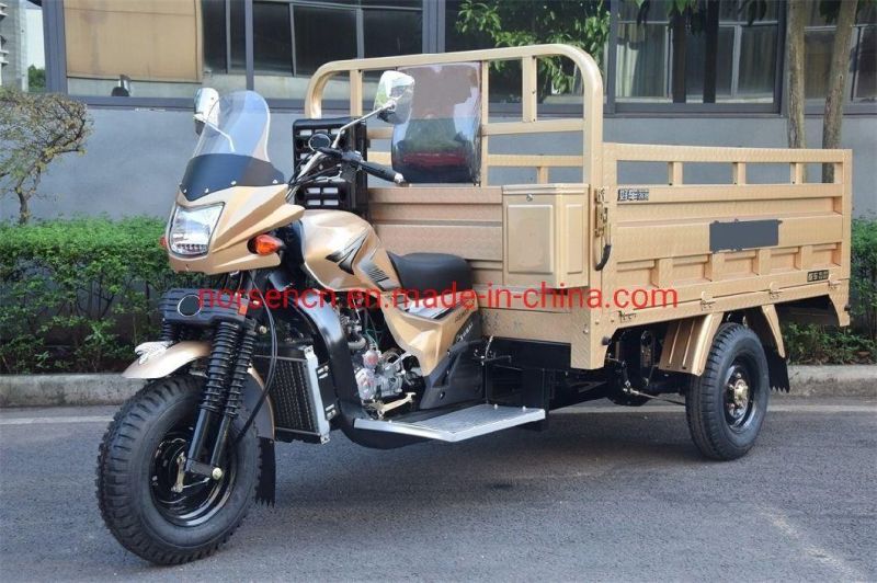 Three/3 Wheel Gasoline Motor/Motorcycle Tricycle with Cargo Box A3 43