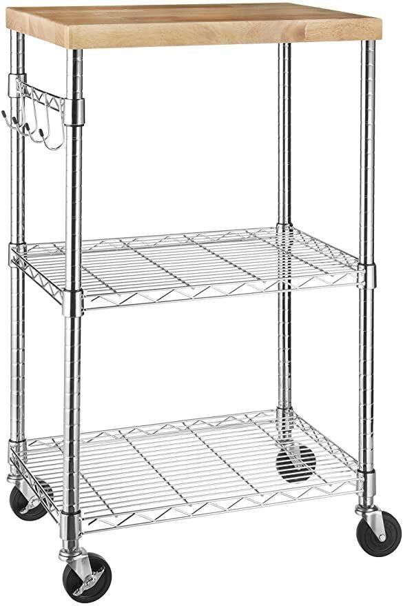 Amazon Basics 5-Shelf Adjustable, Heavy Duty Storage Shelving Unit (350 lbs loading capacity per shelf) , Steel Organizer Wire Rack, Black (36L X 14W X 72H)