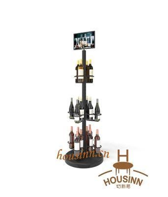 Spirit Display Stand, Beer Display Rack, Metal Display Rack, Wine Display Rack