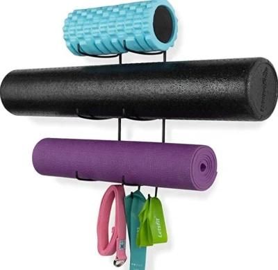 Custom Wall Mounted Yoga Mat, Foam Roller Rack, Towel Rack, Home Wall Yoga Mat, Shelf Display Rack