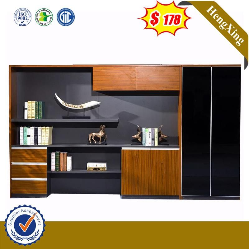 Melamine Laminated 6 Doors Wooden Office Filing Cabinet Bookshelf