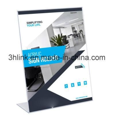 Custom Clear A4 Acrylic Display Stand