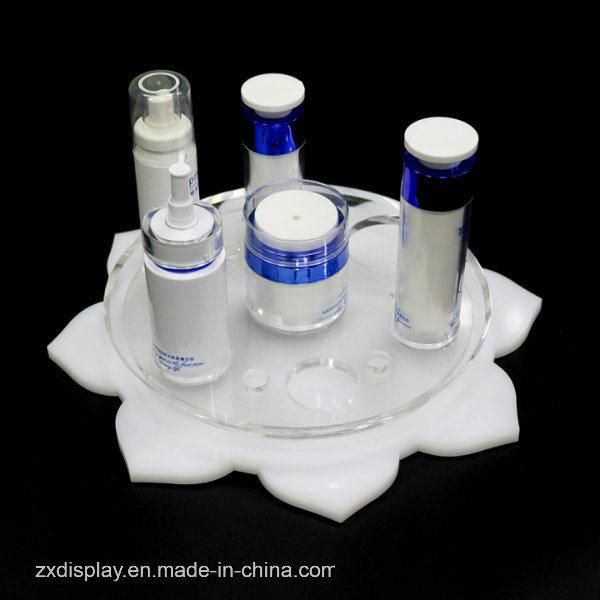 Counter Top Acrylic Cosmetics Display Stand for Store Exhibition