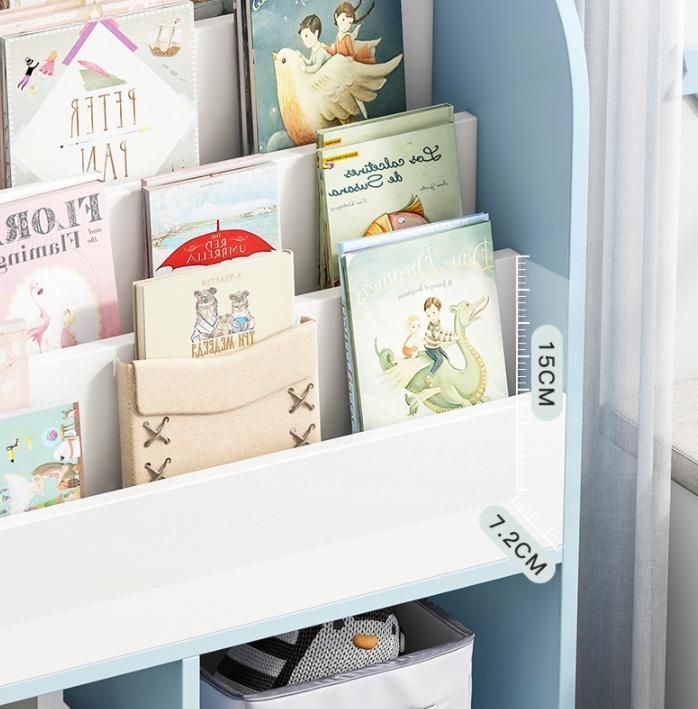 Children′ S Bookshelf, Picture Book Rack, Storage Rack, Shelves