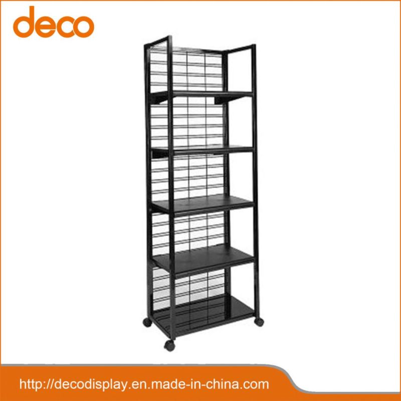 Custom Floor Stand Display Unit Metal Retail Shelf Permanent Rack for Supermarkets