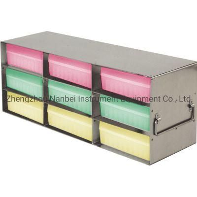 100 Cell Cardboard Freezer Cool Box Microtube Rack