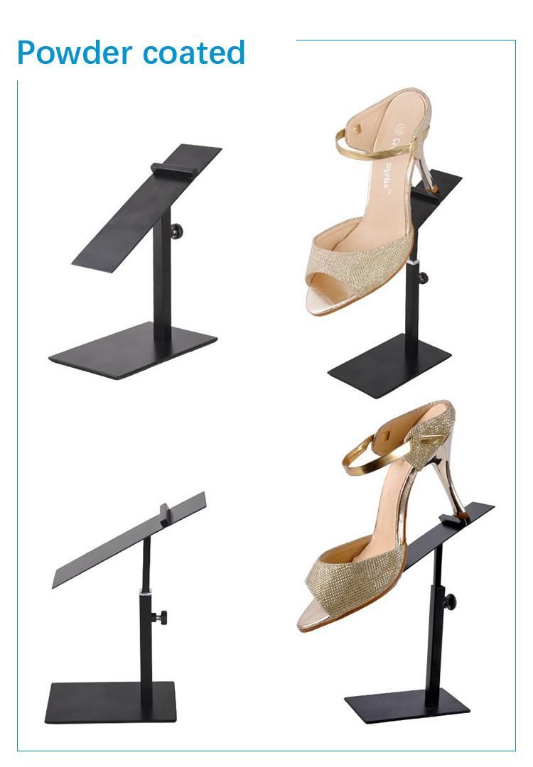 Table Top Display Rack Folding Shoe Rack for Shoe Stand Display