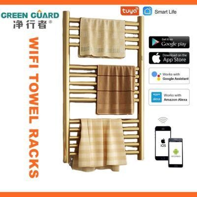 Dry Heating Towel Warmer Racks WiFi Remote Control by Smart Phone Towel Heating Rails WiFi Control