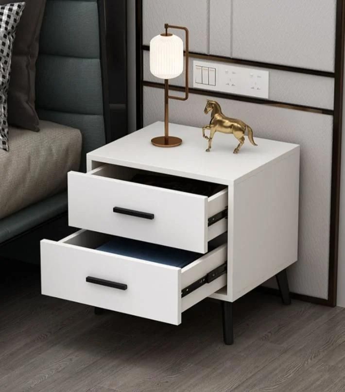 Light Luxury Bedside Table Modern Minimalist Bedroom Bedside Cabinet Simple Locker Shelf Mini Small Storage Cabinet