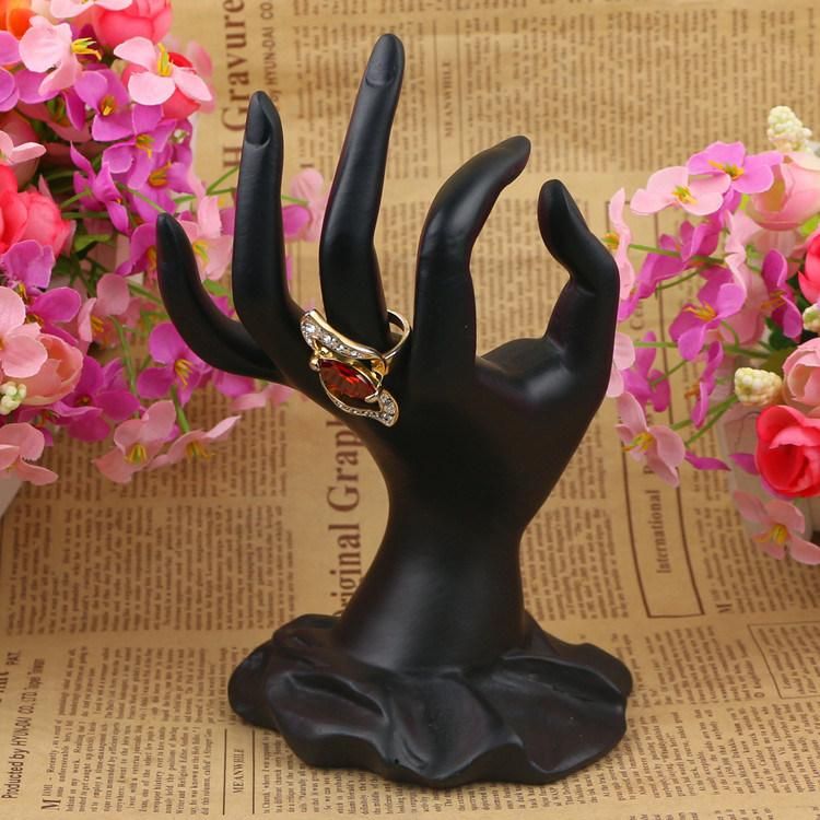 Resin Lotus Bottom Ok Gesture Ring Display Rack Bracelet Necklace Display Jewelry Props Jewelry Rack