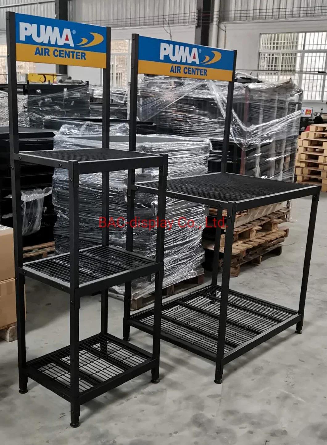 Precision Metal Hole Shelf Display Rack for Department Store Shop