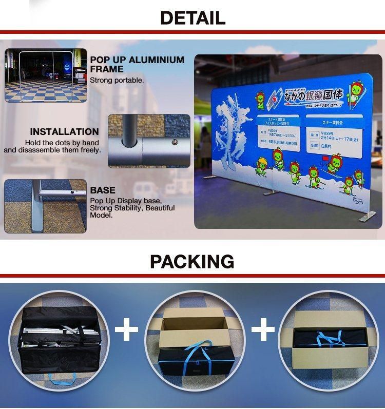 Easy to Carry Exhibition Backdrop Display Pop Stands