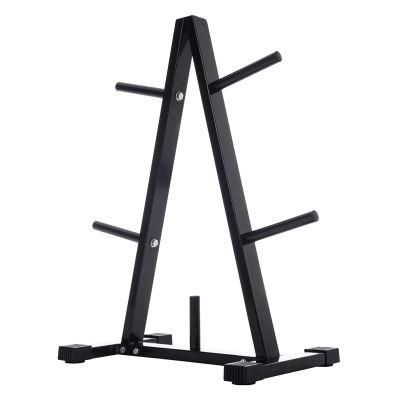 Fitness Workout Gym Basic Equipment Vertical Detachable Plate Storage Rack