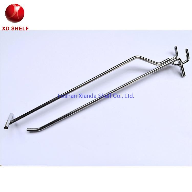 Metal Xianda Shelf Carton Package 200 / 250 300 350 (mm) Merchandise Display Hook