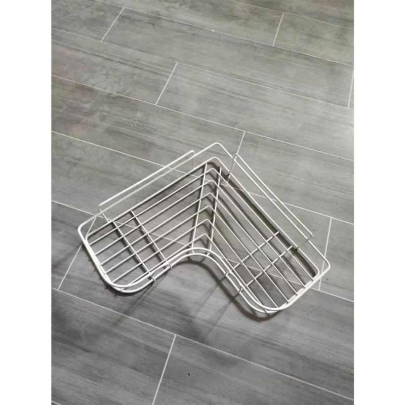 Factory Promotional Home Stainless Steel Wall Corner Bathroom Shelf Hotel Shower Caddy