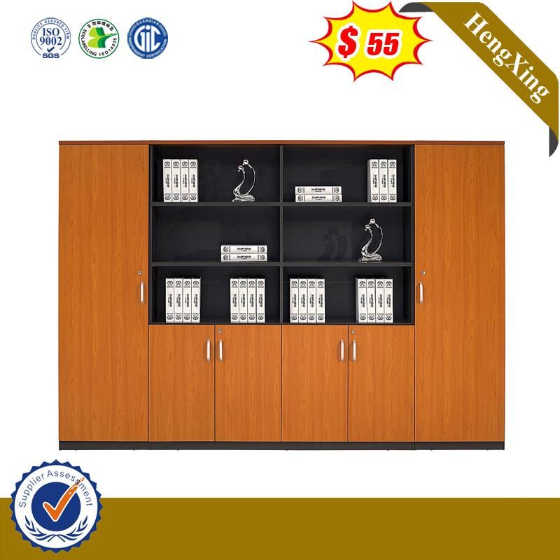 Melamine Laminated 6 Doors Wooden Office Filing Cabinet Bookshelf