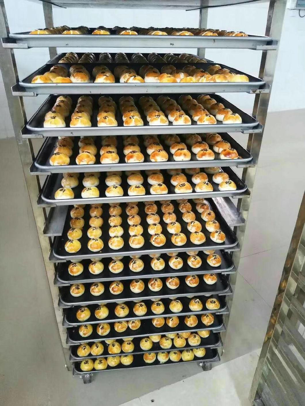 High Quality 32 Trays Rotary Oven Food Baking Trolley Rack Prices