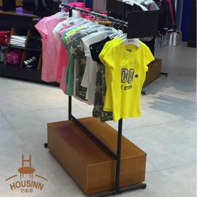 MID-Floor Clothing Garment Store Display Stand Display Rack