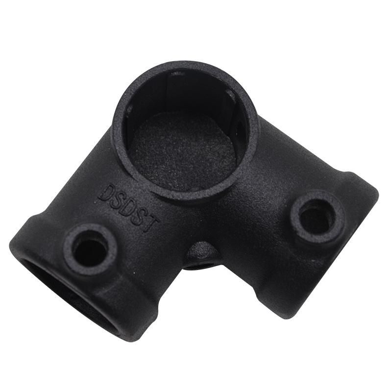 3 Way 90 Degree Elbow Aluminum Key Clamp Pipe Fittings Connector Screw Connection Pipe Fittings