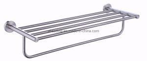 304 Stainless Steel Brushed Satin Wall Mount with Screw Towel Shelf Towel Rack
