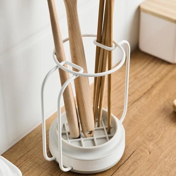 Utensil Rest Kitchen Spoon Storage Holder Countertop Organization Rack