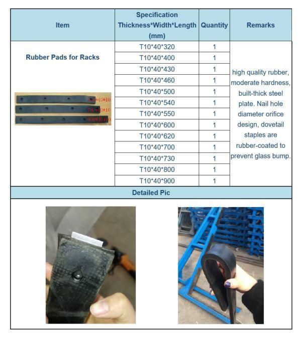 A-Shape Rack for Float Glass Mirror Glass Storage and Transportation