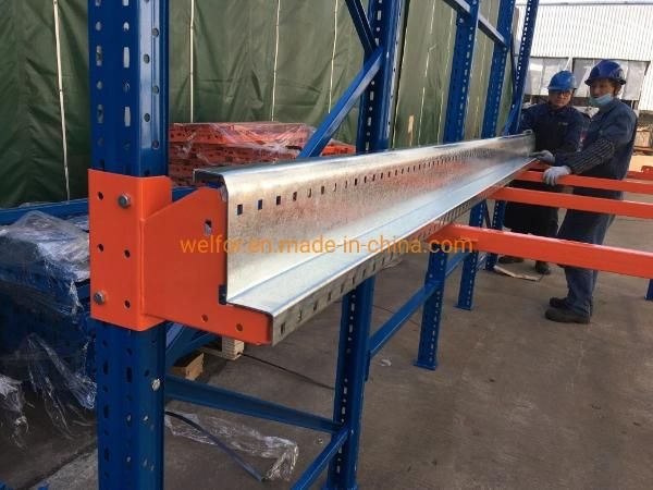 Automation Racking System Radio Shuttle Warehouse High Tech Shelving Radio Shuttle Pallet Racking