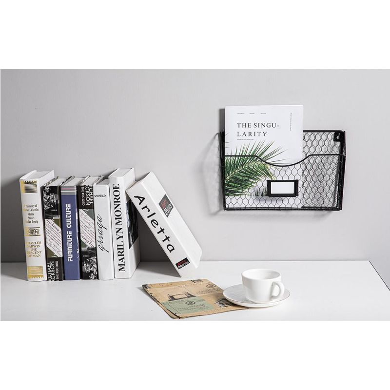 Simple Metal Triangle Shelf Bookshelf Living Room Study Storage Decorative Book Vertical Rack
