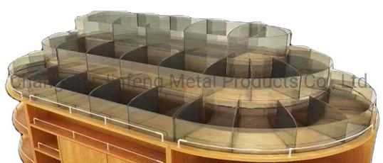 Supermarket Bulk Food Display Shelf Grain and Candy Display Stand