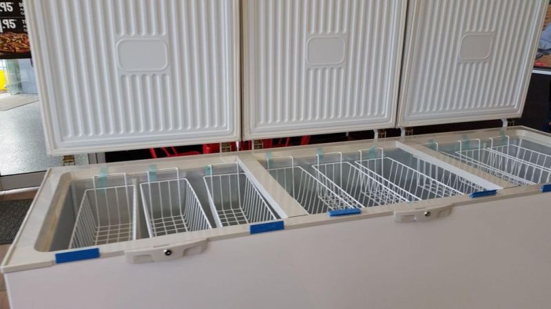 PE Coated Hanging Freezer Wire Rack Shelf