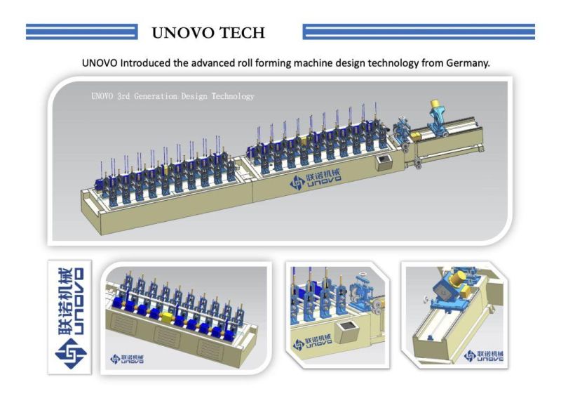 Shelving Racking Beam Roll Forming Machine Unovo