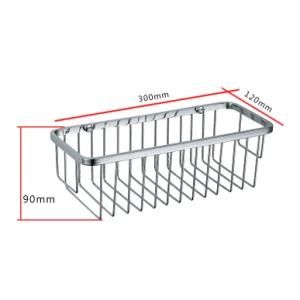 Sanitary Ware Stainless Steel Single Wire Wall Mounted Bath Rack (SUS304)