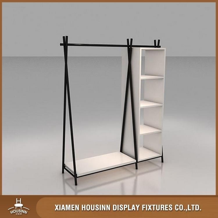 MID-Floor Clothing Display Stand Garment Display Rack